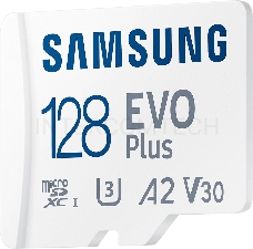 Флеш карта microSDXC 128Gb Class10 Samsung MB-MC128KA/RU/EU EVO PLUS + adapter