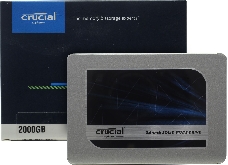Жесткий диск SSD SATA2.5 2TB MX500 CT2000MX500SSD1 CRUCIAL