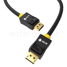 Кабель Greenconnect 1.8m DisplayPort v1.2, 19M/19M, черный, 28/28 AWG, GCR-DP2DP-1.8m