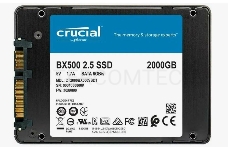 Жесткий диск SSD SATA2.5 2TB BX500 CT2000BX500SSD1 CRUCIAL
