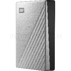 Внешний жёсткий диск WD My Passport Ultra (Metal Edition) WDBFTM0040BSL-WESN 4TB 2,5 USB 3.1/USB-C silver (E1B)