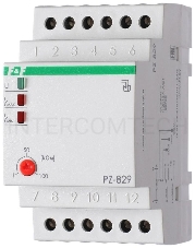 Реле уровня PZ-829 (двухуровневый монтаж на DIN-рейке 35мм 230В AC 2х16А 2перкл. IP20) F&F EA08.001.002