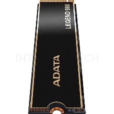 Твердотельный накопитель SSD M.2 2280 4TB ADATA LEGEND 960 Client SSD [ALEG-960-4TCS] PCIe Gen4x4 with NVMe, 7400/6800, IOPS 700/550K, MTBF 2M, 3D NAND, 3120TBW, 0,43DWPD, Heat Sink, SMI SM2264, Work with PS5, RTL