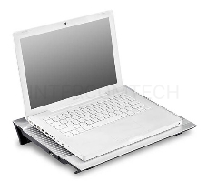 Подставка для ноутбука Deepcool N8 17380x278x55мм 25дБ 4xUSB 2x 140ммFAN 1245г алюминий серебристый