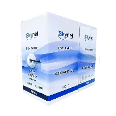 Кабель SkyNet Premium UTP indoor 4x2x0,51, медный, FLUKE TEST, кат.5e, однож., 305 м, box, серый (1693209)