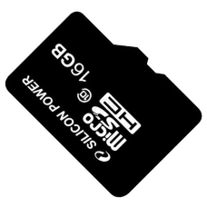 Флеш карта microSD 16Gb Class10 Silicon Power SP016GBSTH010V10