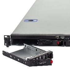 Серверный корпус Exegate Pro 1U660-HS04 <RM 19, высота 1U, глубина 660, БП 300DS, 4xHotSwap, USB>