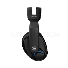 Гарнитура EPOS / Sennheiser GSP 300 чёрно-синяя (Sennheiser, mini jack 3.5 мм, PC / Soft phone, PS4, Xbox One, Nintendo Switch, Mac OSX, PS5, Xbox Series X)