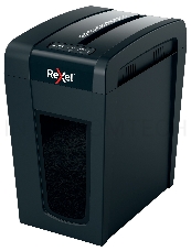 Шредер Rexel Secure X10-SL черный (секр.P-4)/перекрестный/10лист./18лтр./скрепки/скобы