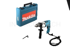 Дрель ударная Makita HP2070 1010Вт патрон:кулачковый реверс (кейс в комплекте)