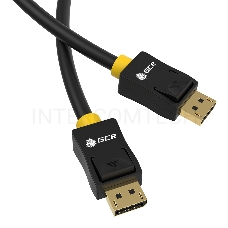 Кабель Greenconnect 1.8m DisplayPort v1.2, 19M/19M, черный, 28/28 AWG, GCR-DP2DP-1.8m