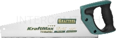 Ножовка KRAFTOOL 15227-35 ToolBox-13  350 мм, 13 TPI, компактная, точный рез всех видов материалов