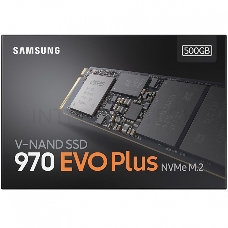 Накопитель SSD Samsung 500Gb M.2 PCI-E x4 MZ-V7S500BW 970 EVO Plus 2280 R3500/W3200MB/s