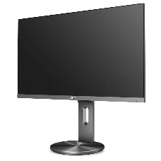 МОНИТОР 27 AOC U2790PQU Gray с поворотом экрана (IPS, 3840x2160, 5 ms, 178°/178°, 350 cd/m, 50M:1, +HDMI, +HDMI 2.0, +D
