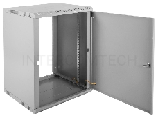 Шкаф телеком. настенный разборный 18U (600х650) дверь металл (ШРН-Э-18.650.1) (1 коробка)