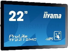 Монитор Iiyama 21.5 ProLite TF2215MC-B2 черный IPS LED 14ms 16:9 HDMI матовая 1000:1 315cd 178гр/178гр 1920x1080 D-Sub DisplayPort FHD USB Touch 4.4кг