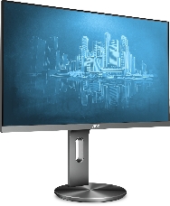 МОНИТОР 27 AOC U2790PQU Gray с поворотом экрана (IPS, 3840x2160, 5 ms, 178°/178°, 350 cd/m, 50M:1, +HDMI, +HDMI 2.0, +D
