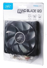 Вентилятор Deepcool WIND BLADE 120 3-pin 4-pin (Molex)26dB LED Ret