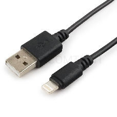 Кабель USB Cablexpert CC-USB-AP2MBP AM/Apple, для iPhone5/6 Lightning, 1м, черный, пакет