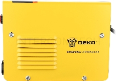 Сварочный аппарат Deko DKWM200A LCD Advanced, DKM BLACK, DKMC1, набор электродов инвертор ММА 7.8кВт