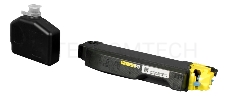 Картридж Sakura TK5140Y для Kyocera Mita, желтый, 5000 к.
