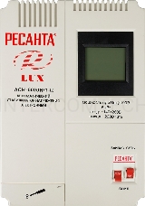 Стабилизаторы напряжения Ресанта АСН-5 000 Н/1-Ц 63/6/16 Стабилизатор Lux {220В±8%, Габариты 260х155х310, Вес 8кг}