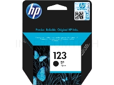 Картридж струйный HP 123 (F6V17AE) черный, 120 стр., для DeskJet 2130