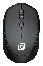 Мышь Oklick 488MW черный/черный оптическая (1000dpi) беспроводная USB (4but)