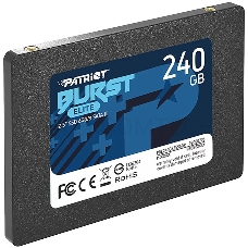 Накопитель SSD Patriot Burst Elite 240GB, SATA 2.5, PBE240GS25SSDR, 450/320, RET