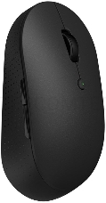 Мышь беспроводная Xiaomi Mi Dual Mode Wireless Mouse Silent Edition black WXSMSBMW02 (HLK4041GL)