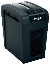 Шредер Rexel Secure X10-SL черный (секр.P-4)/перекрестный/10лист./18лтр./скрепки/скобы