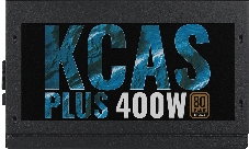 Блок питания Aerocool 400W Retail KCAS PLUS 400W ATX12V Ver.2.4, 80+ Bronze, fan 12cm, 550mm cable, 20+4P, 4+4P, PCIe 6+2P x2, PATA x4, SATA x6