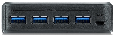 Переключатель Aten US434-AT USB, 4 ПК> 4 устройства, 4 USB B-тип > 4 USB A-тип, Male > Female, со шнурами A-B 2х1.2м.+2х1.8м. для подкл. к управ. комп