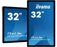 Монитор Iiyama 31.5 ProLite TF3239MSC-B1AG черный AMVA3 LED 8ms 16:9 HDMI M/M 420cd 178гр/178гр 1920x1080 D-Sub DisplayPort FHD USB Touch 13.8кг