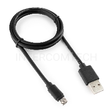 Кабель Gembird  USB 2.0 Cablexpert CC-mUSBDS-1M, двусторонние разъёмы, AM/microB 5P, 1м, пакет