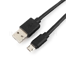 Кабель Gembird  USB 2.0 Cablexpert CC-mUSBDS-1M, двусторонние разъёмы, AM/microB 5P, 1м, пакет