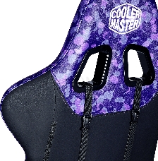 Кресло Caliber R1S Gaming Chair Purple CAMO