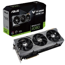 Видеокарта ASUS TUF-RTX4080-16G-GAMING (90YV0IB1-M0NA00) /RTX4080,HDMI*2,DP*3,16G,D6X