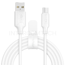 Кабель Crown USB - USB Type-C CMCU-3018C white