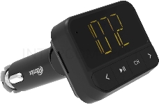 Автомобильный FM-модулятор Ritmix FMT-B200 черный SD BT USB (80000765)