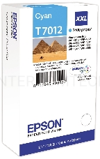 Картридж струйный Epson T70124010 голубой для WP4000/4500