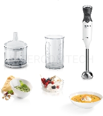 Погружной блендер BOSCH MS6CA4120 ErgoMixx, 800Вт