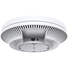 Точка доступа TP-Link 11AX dual-band ceiling access point, up to 1200 Mbit / s at 5 GHz and up to 574 Mbit / s at 2.4 GHz,  1 10/100/1000Mbps LAN port, support PoE 802.3at standard, support BSS coloring, Seamless Roaming, Mesh, Band Steering, Airtime Fair