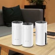 Бесшовный Mesh роутер TP-Link Deco M4 (DECO M4(3-PACK)) AC1200 10/100/1000BASE-TX (упак.:3шт)