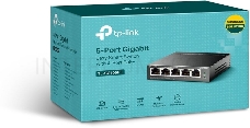 Коммутатор TP-Link 5-Port Gigabit Easy Smart Switch with 4-Port PoE+