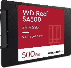 Накопитель SSD жесткий диск SATA2.5 500GB RED WDS500G1R0A WDC