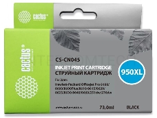 Картридж струйный Cactus CS-CN045 черный для №950XL HP OfficeJet Pro 8100/8600 (73ml)