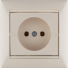 Розетка Legrand 774316 Valena без заземления (слоновая кость)