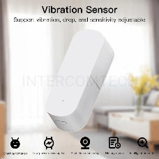 Датчик вибрации MOES Vibration Sensor ZSS-Z-VBR, Zigbee, AAA 2шт х 1.5 V