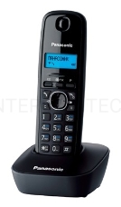 Телефон Panasonic KX-TG1611RUH (серый) {АОН, Caller ID,12 мелодий звонка,подсветка дисплея,поиск трубки}